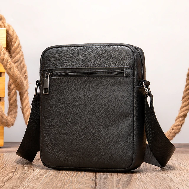 Men's Designer Leather Messenger & Crossbody Bags