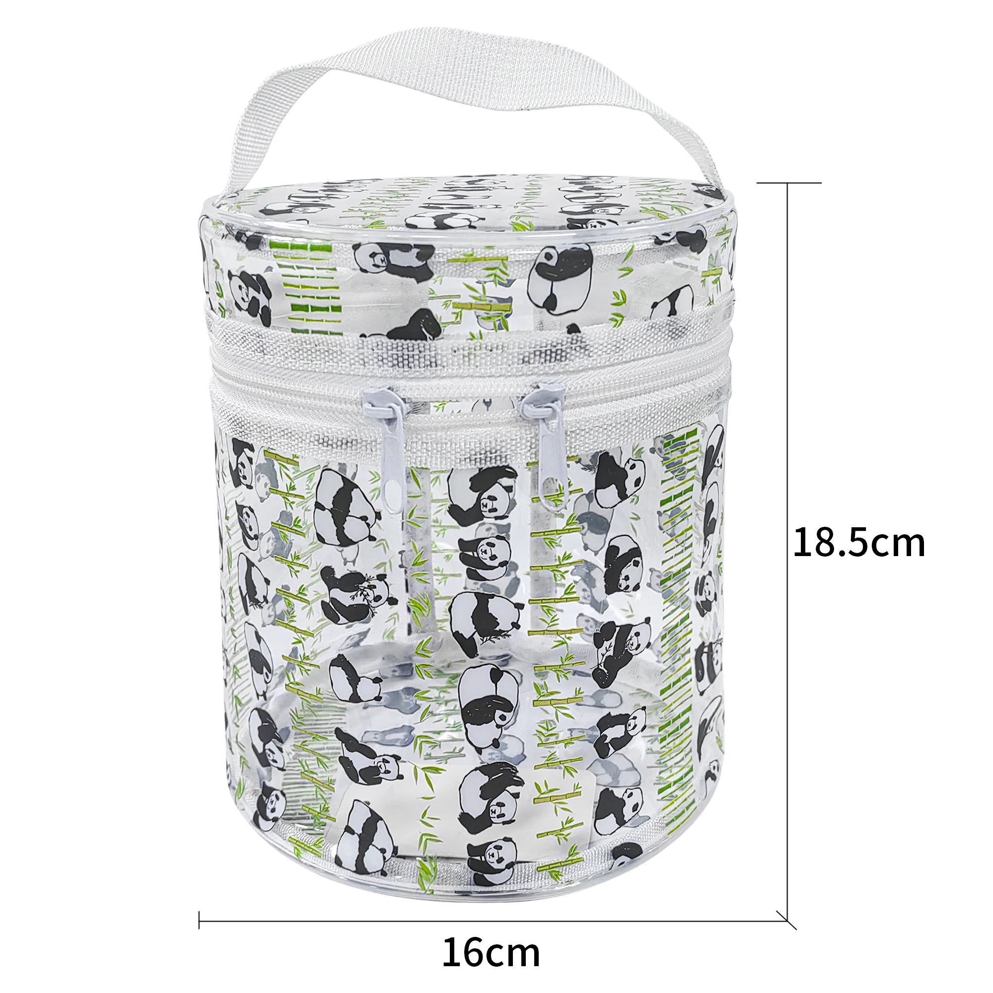 Transparent Toilet Bag Waterproof Portable Travel Cosmetic Bag Women Storage Pouch Wash Bag PVC Large Capacity Clear Makeup Bag