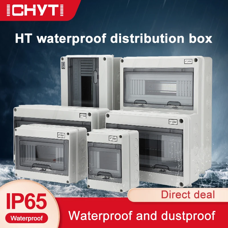 5812151824WaysPlasticElectricalDistributionBoxWaterproofMCBBoxEnclosureBox