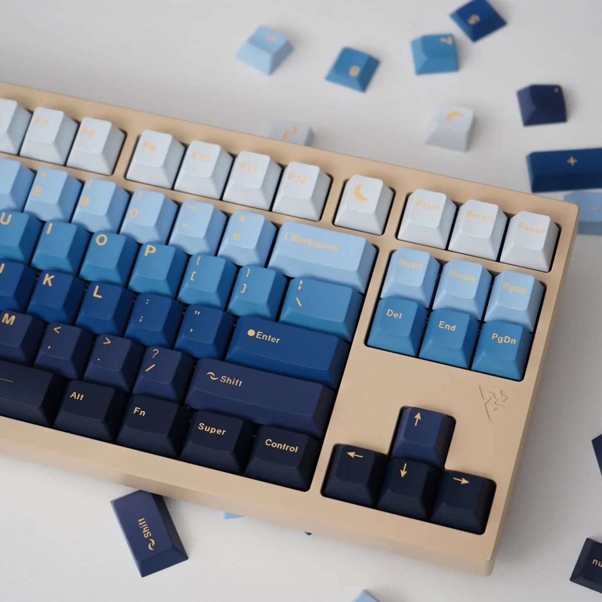 GMK キーキャップ PBT チェリープロファイル染料サブグラデーション