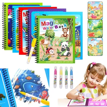 Kids Watercolor Magic Book 1