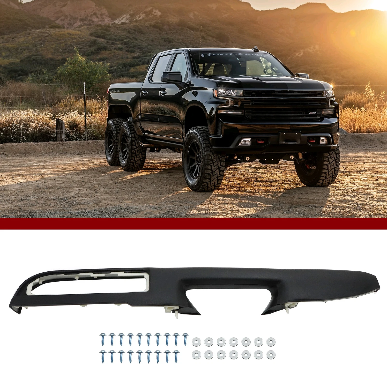 Door Armrest Panel Driver Left Door Panel Handle Armrest Repair for Chevy Silverado Suburban Tahoe for GMC Sierra Yukon