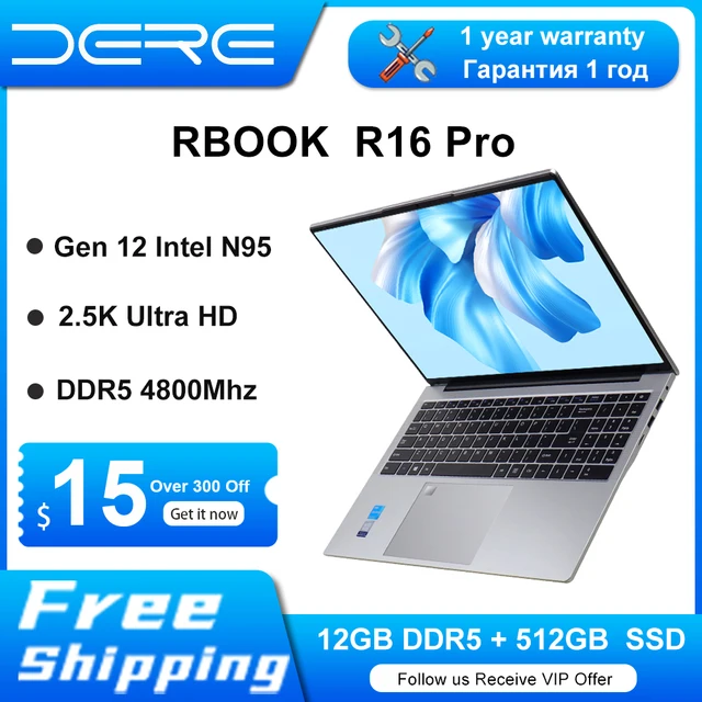 DERE Laptops R16 Pro