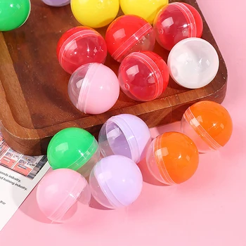 50PCS Mini 32MM Clear Transparency Plastic Capsule Toy Surprise Ball Tiny Container Making Things Model Toy Party Favor In Stock 1