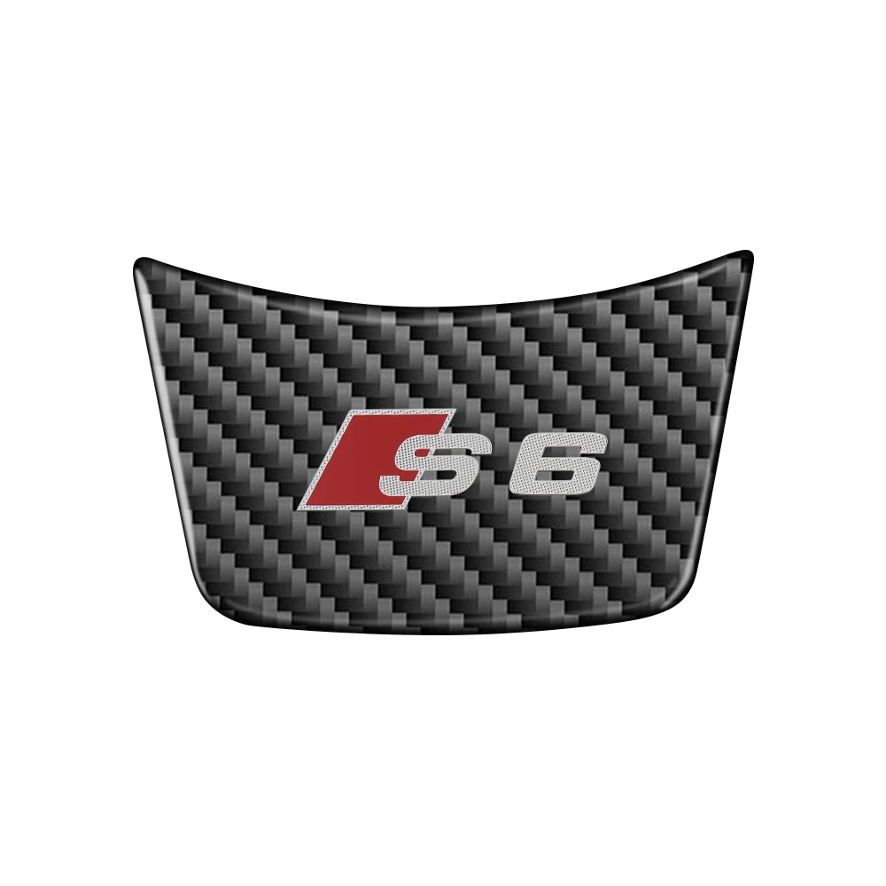 Premium Aluminium Alloy Steering Wheel Sticker Emblem Valve Cap with SLine RS Logo
