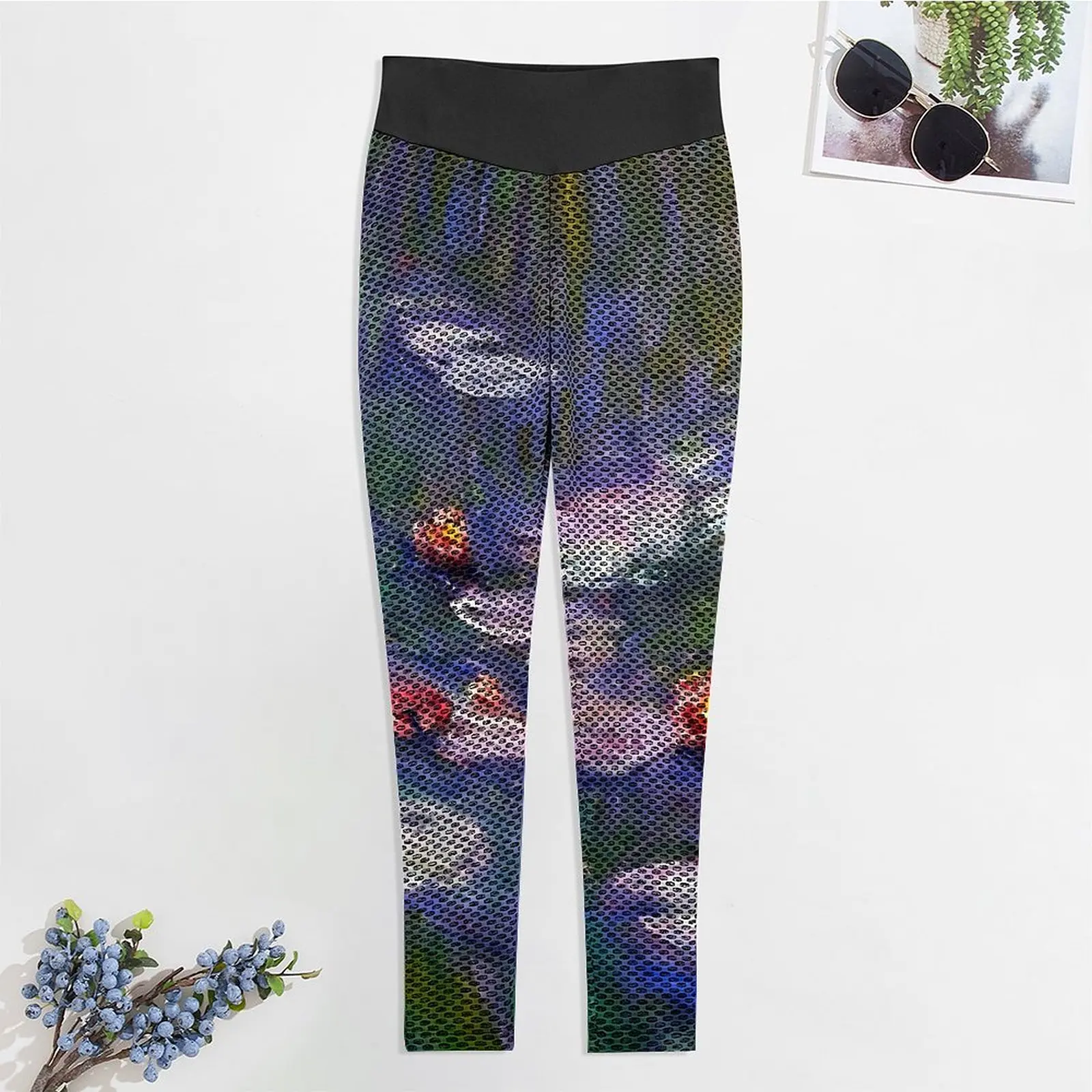 Water Lily Yoga Pants Sexy Claude Monet 1916 Custom Leggings High Waist  Workout Leggins Women Funny Seamless Sport Legging - AliExpress