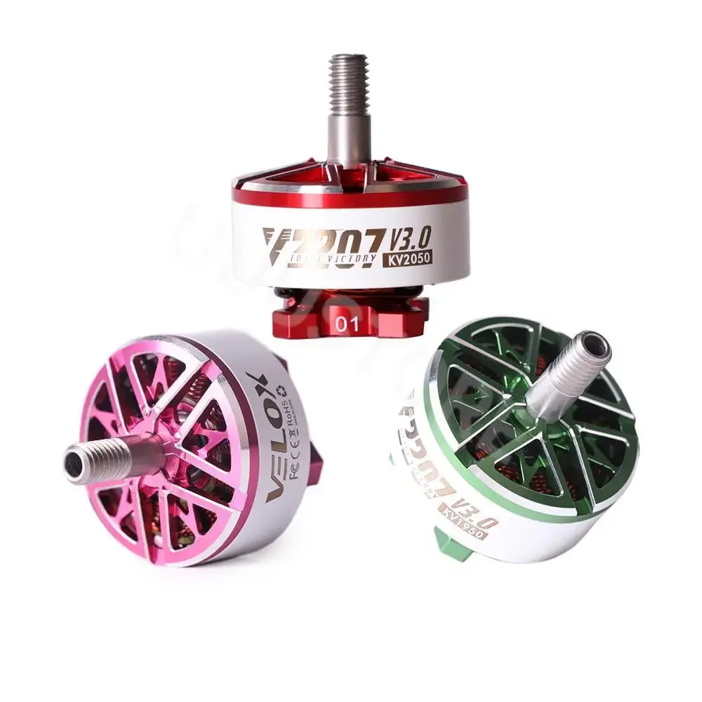 Lot de 4 moteurs brushless 1950kv/2550kv/1750kv pour drone FPV