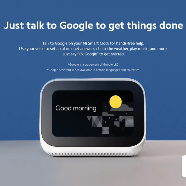 똑똑한 생활을 위한 게이트웨이: Xiaomi Mi Smart Clock