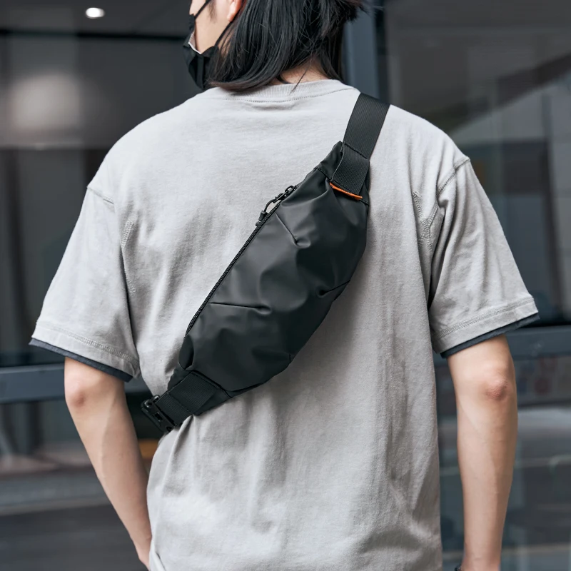 Urbann-Vibe Luna Transparent Waterproof Crossbody Bag for City Commuters, Oval Design, Versatile Carry Options main image 1