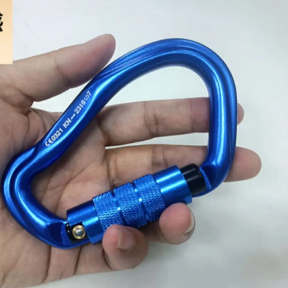 23KN Auto-Lock Climbing Carabiner 1