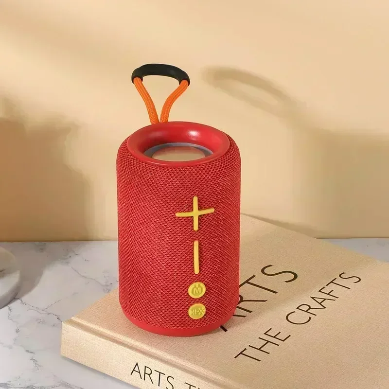 T500G Mini Fabric Card Insert Small Speaker Desktop Decoration Wireless Bluetooth Speaker Portable Outdoor