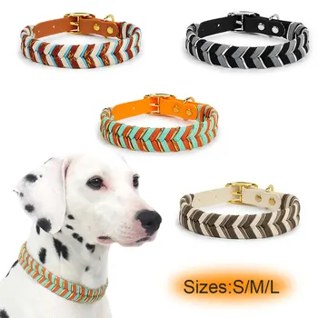 Handmade Colorful Dog Fashion Collar 1
