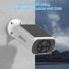 ANRAN 4MP Wifi Solar Battery Camera Kit Surveillance Security System Humanoid Detection Siren Alarm Outdoor Wireless Camera Set 6