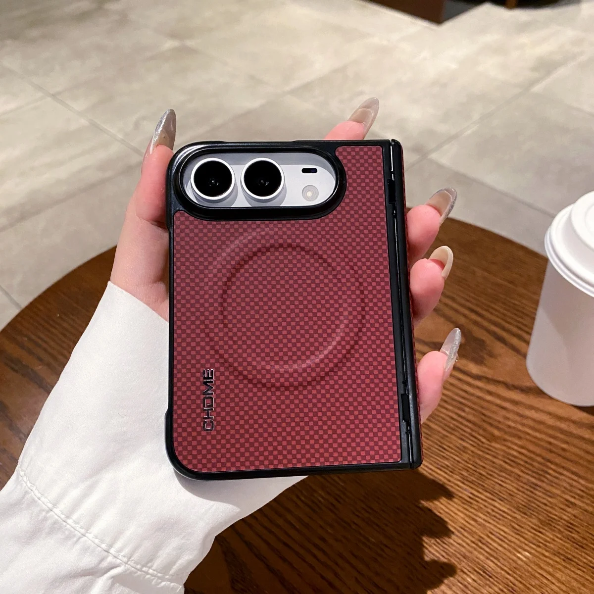 Luxurious Leather Magnetic Shockproof Phone Case - Premium Protective Back Cover
