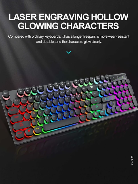 Illuminated Wired Gaming Keyboard 5