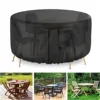 Waterproof Round Patio Furniture Cover, Round Patio Table & Chair Set Cover, Outdoor Patio Furniture Cover 1