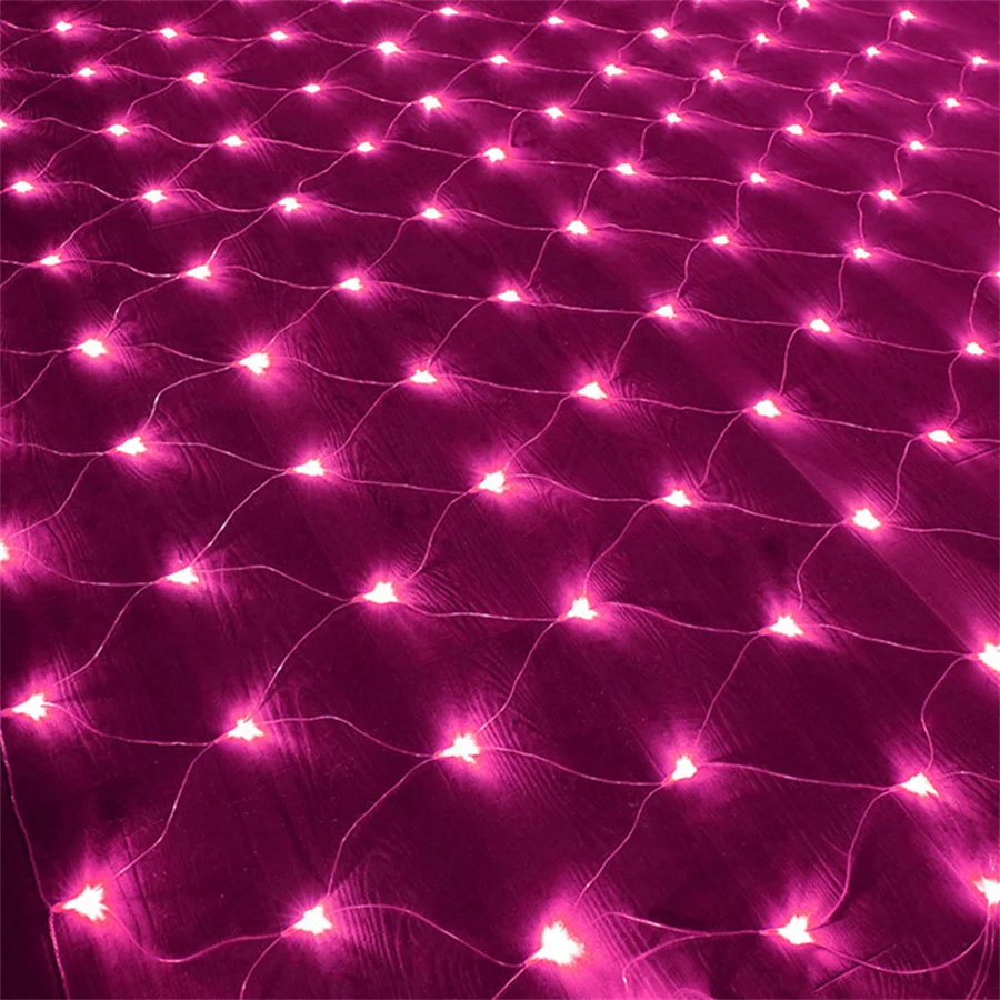 thumbnail image 1 of Thrisdar 3X2/6X4M Christmas Net Lights Outdoor Connectable Mesh Fairy String Lights for Trees Bushes Wedding Garden Decor, 1 of 5