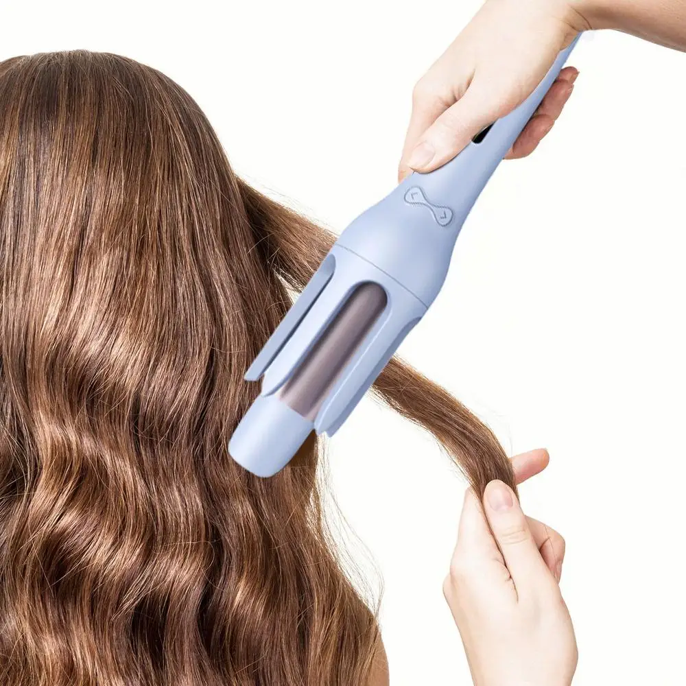 Description Picture 3 of itemCurling Iron Automatic Hair Curler 1 Inch Barrel Auto Spinner Hair Curlers 4 Temperatures Instant Heating Hair Styling Tools For