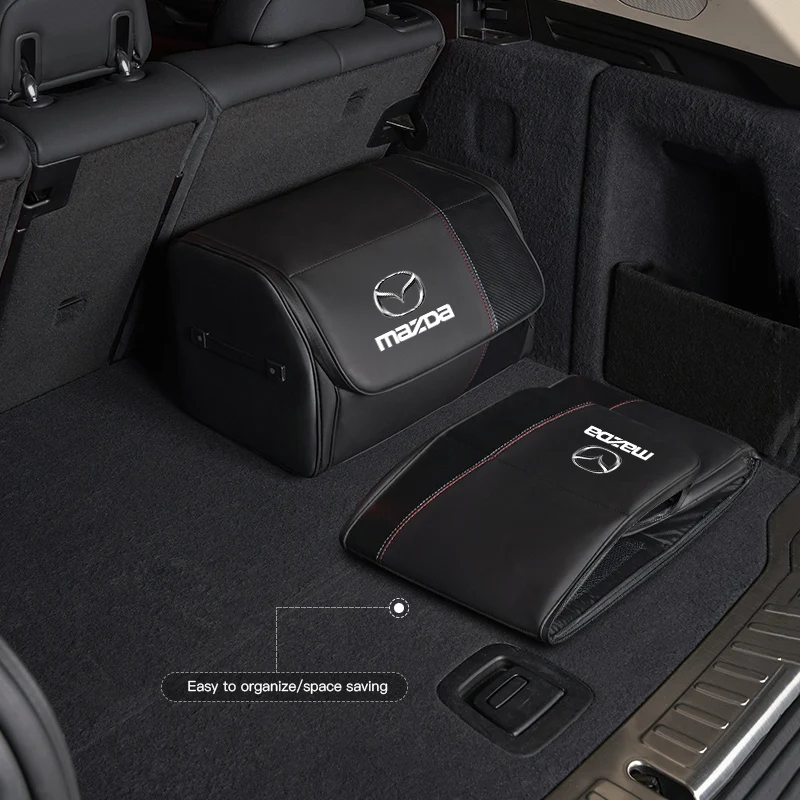 대용량 자동차 트렁크 수납 박스 접이식 정리함 도구 마쓰다 2 6 3 CX5 CX80 CX70 CX90 MX30 CX60 CX50 CX30 BT50 e-TPV용