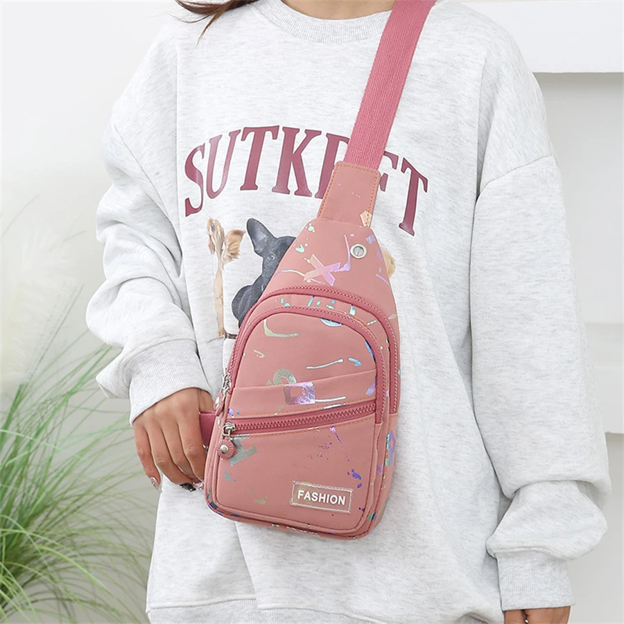 Compact Crossbody Sling Bag for Women - Ideal for Travel and Sport