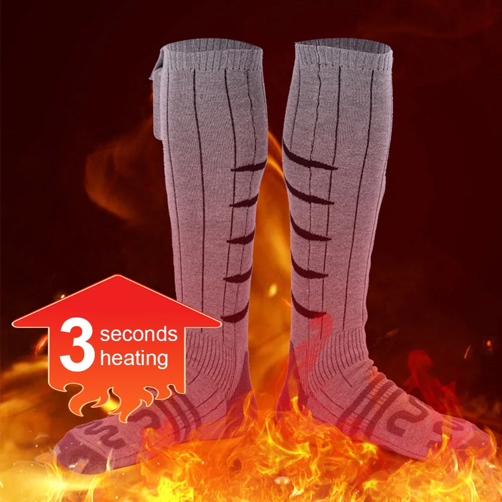 Fast-Heating Electric Heated Socks 5