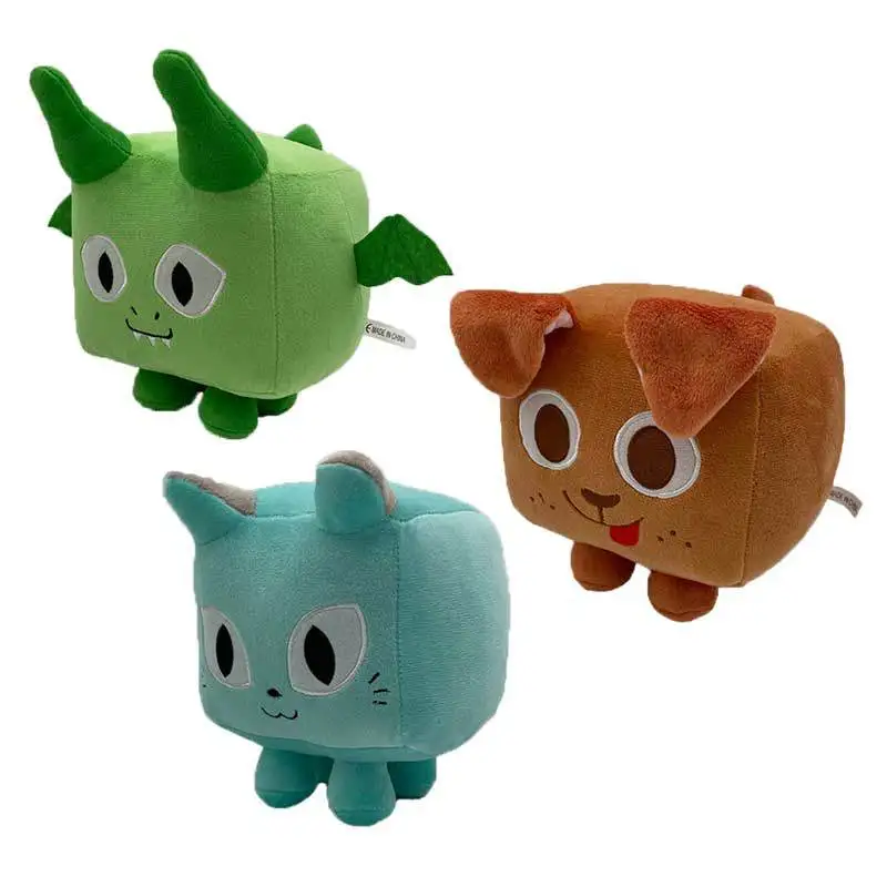 Peluche GAATPOT Pet Simulator X Cat Plushies Big Games Cat Plush Toys Cat  Doll Plushie (Idade Mínima: 1 Ano - 10x10x10cm)