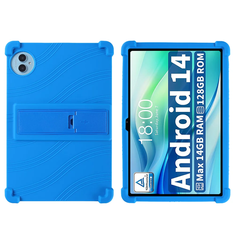Multi-Angle Shockproof Silicone Stand Case, Adjustable Protective Shell