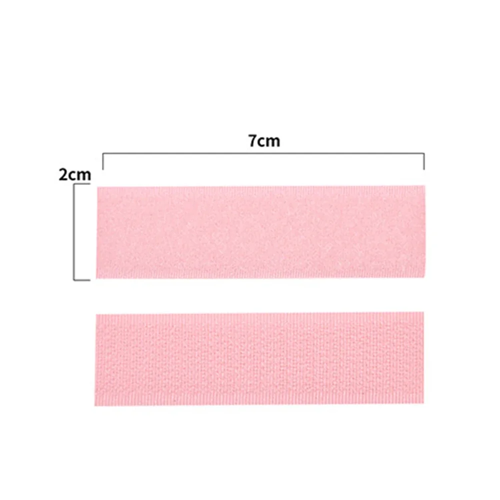Easy to Remove HookAndLoop Fasteners for Shoes Nylon Hook and Loop Tape for Clothing 2 pcs Convenient Closure