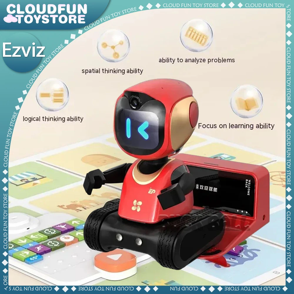 

Робот-питомец Ezviz Rk2, 360 градусов, беспроводной