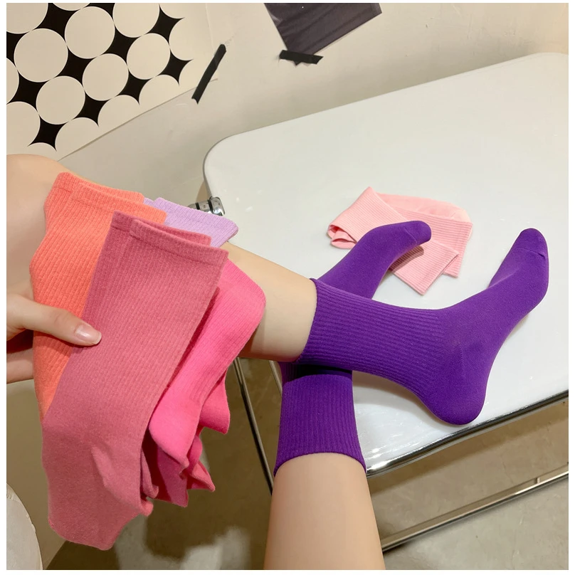 Premium Cotton Soft Children's Long Tube Socks (0-3 Years)