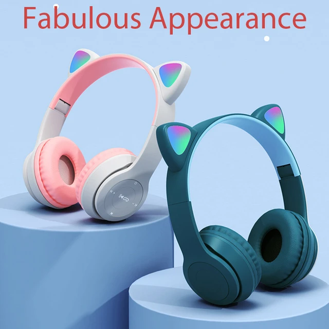 Auriculares inalámbricos Bluetooth para niños  Auriculares inalámbricos  Bluetooth para niños-Auriculares y auriculares-Aliexpress