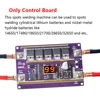 K100 Spot Welder 12V Double Pulse Automatic Spot Welder Machine Touch Welding Control Board 0.05-0.3mm DIY Kit for 18650 Battery 4
