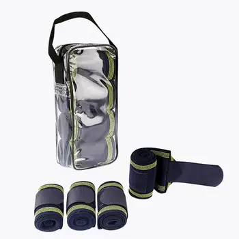 4PCS Adjustable Horse Leg Wrap Set 4