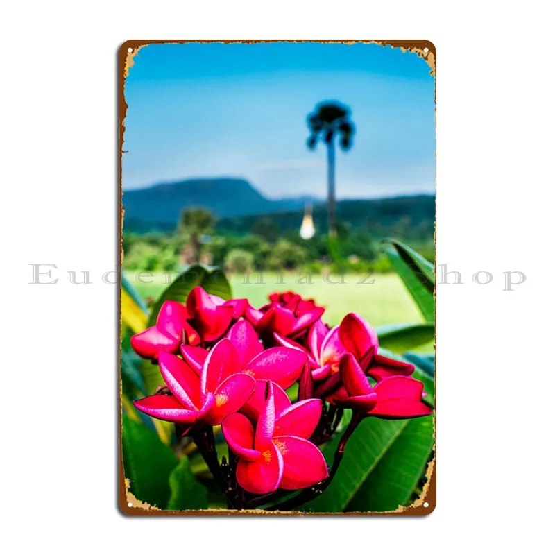 

Frangipani View Metal Sign Poster Vintage Party Party Club Customized Cinema Tin Sign Poster