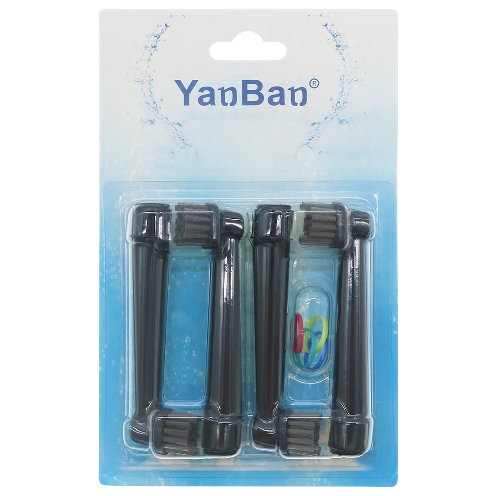 12pcs Bamboo Charcoal Brush Heads For Oral-B Electric Toothbrush Advance Power/Pro Health/Triumph/3D Excel/Vitality Precision