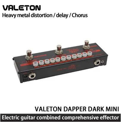 VALETON DAPPER Guitar Multi Effect Processor Pedal with