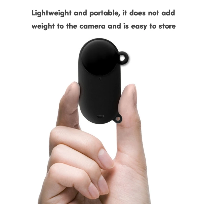 Insta 360 GO 3용 실리콘 케이스 렌즈 커버 실리콘 보호 케이스 커버