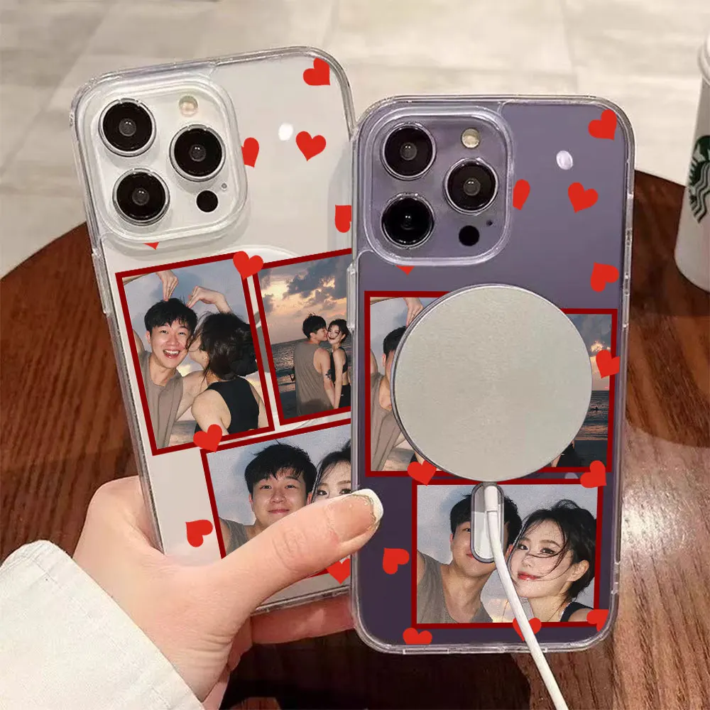 Personalized Photo Phone Case with Wireless Charging Capability