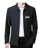 New Casual Loose Man Jackets Coat Flip Collar Zipper Aviation Boeing 777 Pilots Jackets for Men Top 1