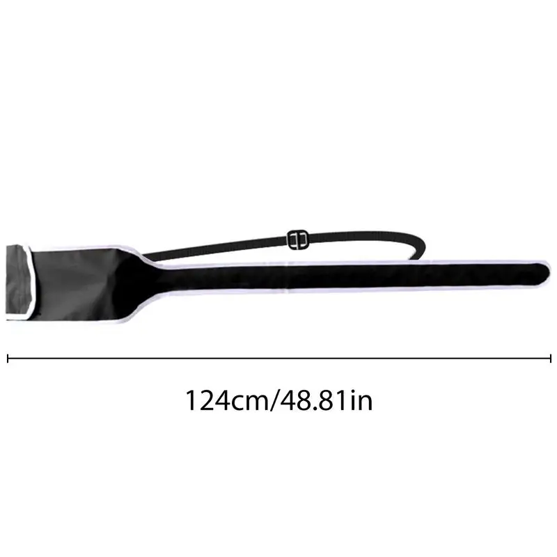 Fencing Sack Waterproof Single Shoulder Portable Fencing Sack Bag Case Outdoor Accessories with Adjustable Straps