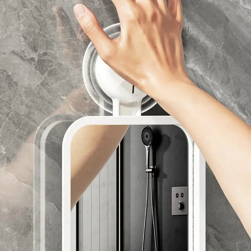 94pc อเนกประสงค์โดยไม่ต้องมีหมอกห้องน้ำห้องน้ำกระจกดูดโกนกระจกโกนหนวดสะดวกสำหรับฝักบัวและอุปกรณ์ห้องน้ำ 1