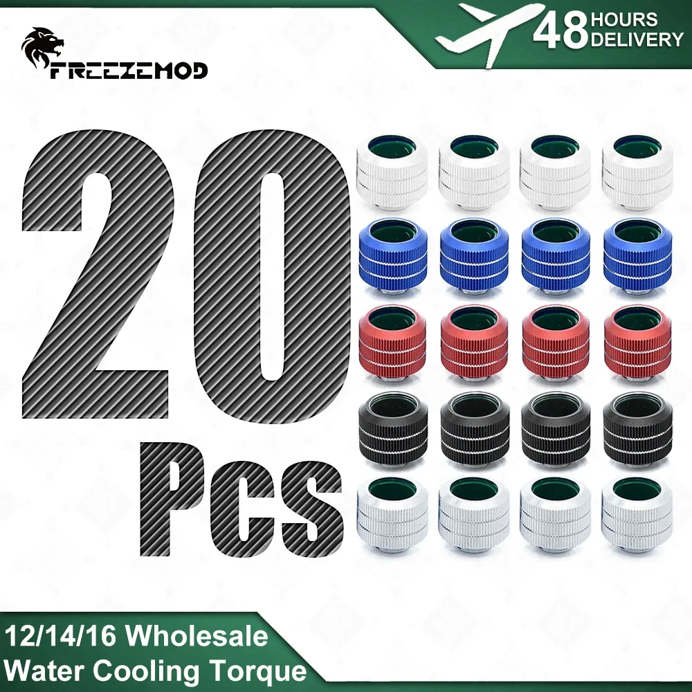 Zemod-hand Tube Torque Refrigeração a Água Od12 mm 14 mm 16 mm Fittings Anti Off Adapter Pipe g1 Connection Mod Atacado 20 Pcs