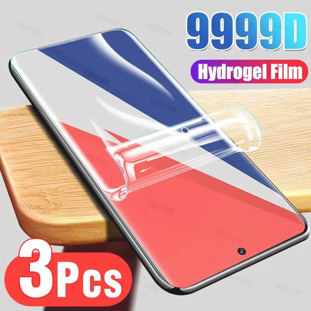 

3PCS Hydrogel Film for Vivo iQOO 9 10 11 Pro 11s 9t 9SE Z7x Z7s Z7 Z7i Screen Protector On Vivo iQOO Neo 8 Pro 6 7 SE Phone Film