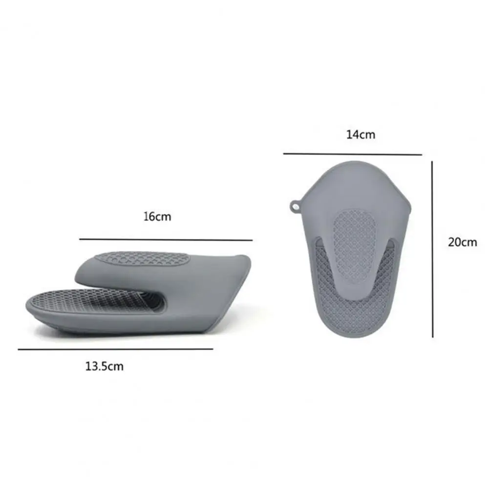 1 Pc Thickened Anti-scalding Microwave Mitten Silicone Household Kitchen Silicone Baking Accessories silicone oven mitts kitchen gloves silicone oven gloves silicone oven protector