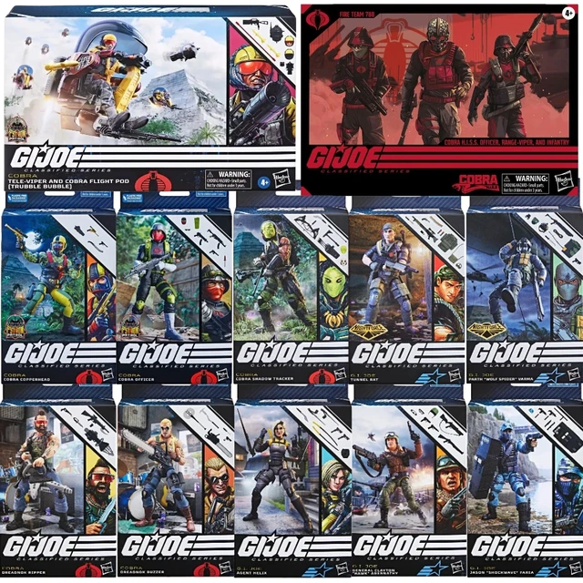 In Stock] Hasbro G.I. Joe Classified Series Cobra Valkyries 2-Pack Action  Figures Collectible Model Toy 6 Inch - AliExpress