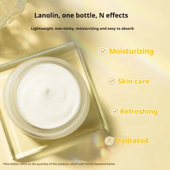 LAIKOU 90g Face Cream Collagen Facial Sheep Oil Cream Lanolin Skin Moisturizing Soothing Hydrating Facial Skin Care Cream - Thumbnail 2