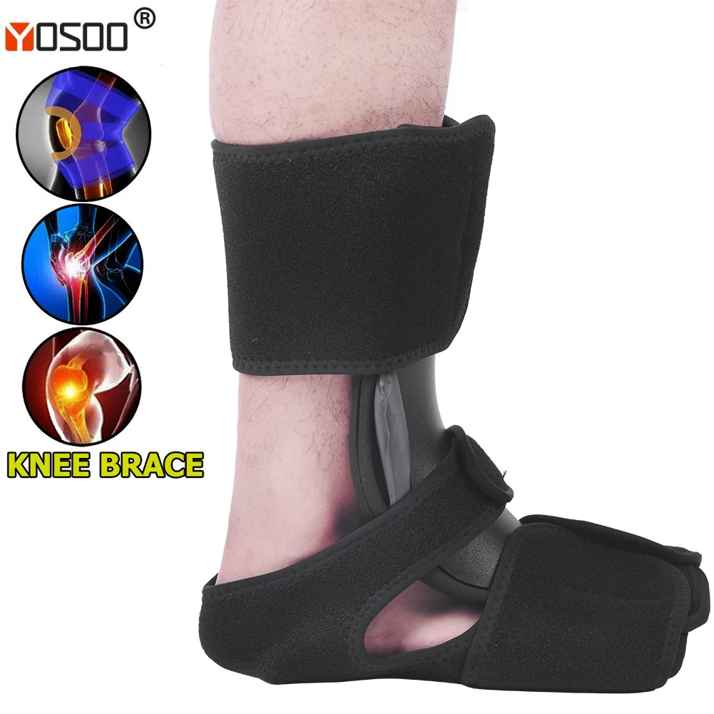 Ankle Brace Foot Orthotic Splint Night Foot Drop Orthotic Aluminum Splint Brace Plantar Fascitis