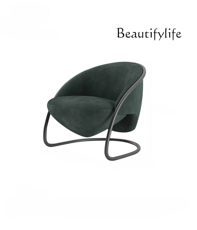 

Italian Single Lazy Sofa Chair Internet Celebrity Nordic Light Luxury Art Designer Leisure Chair Home