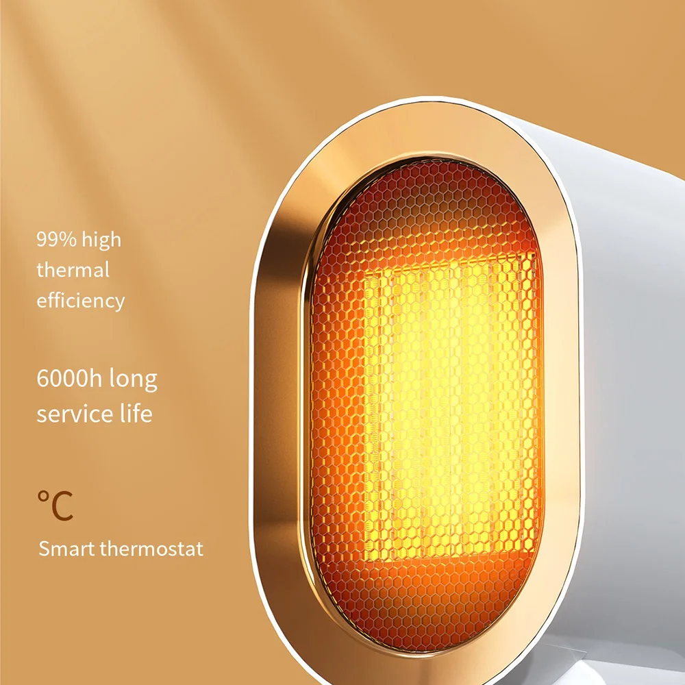 

Mini Radiator Home Office Warmer Machine Winter Heater Electric Heater Portable Desktop Fan Heater Heating Warm Air Blower