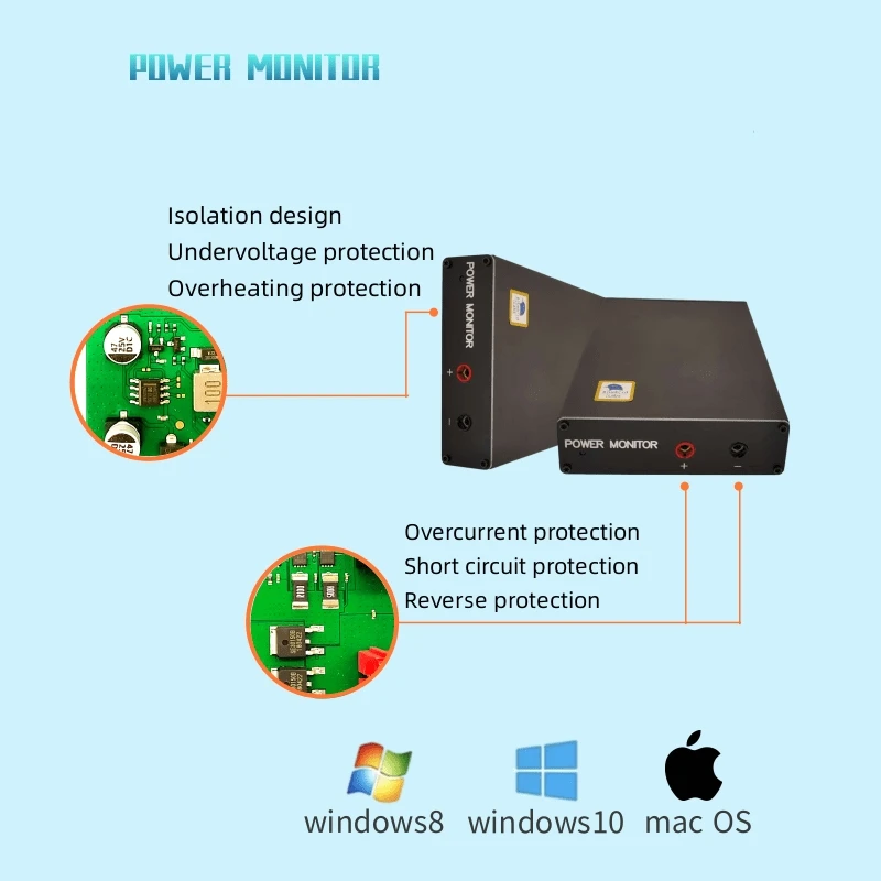 New nA uA Power Consumption Test Analyzer Power Current Recording Tester Low Power ConsumptionPower Monitor